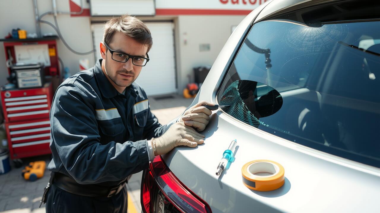 Can I drive a car with a broken back window?