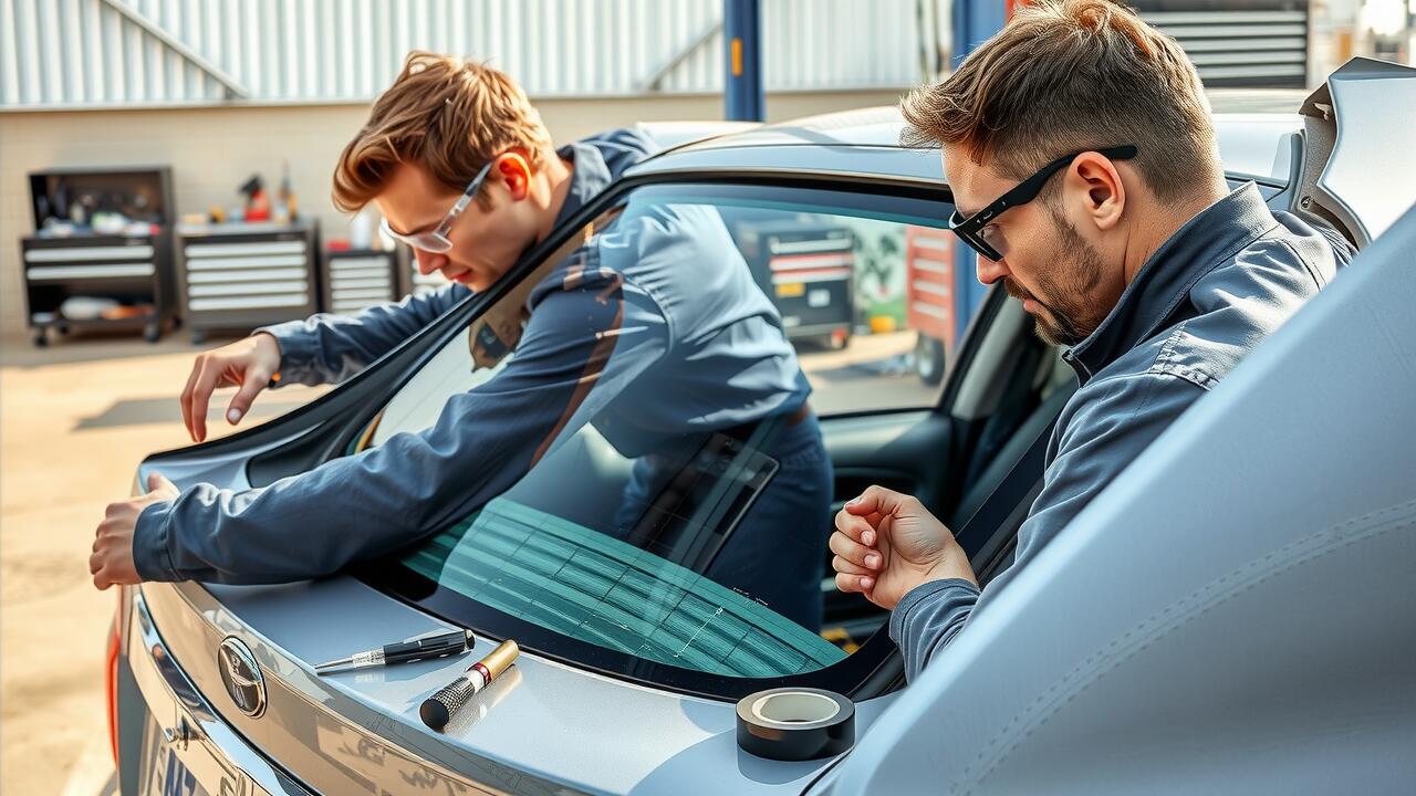 Can I drive with a cracked rear windscreen?