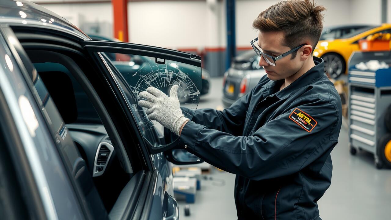 Can I drive with a cracked windscreen on the passenger side?