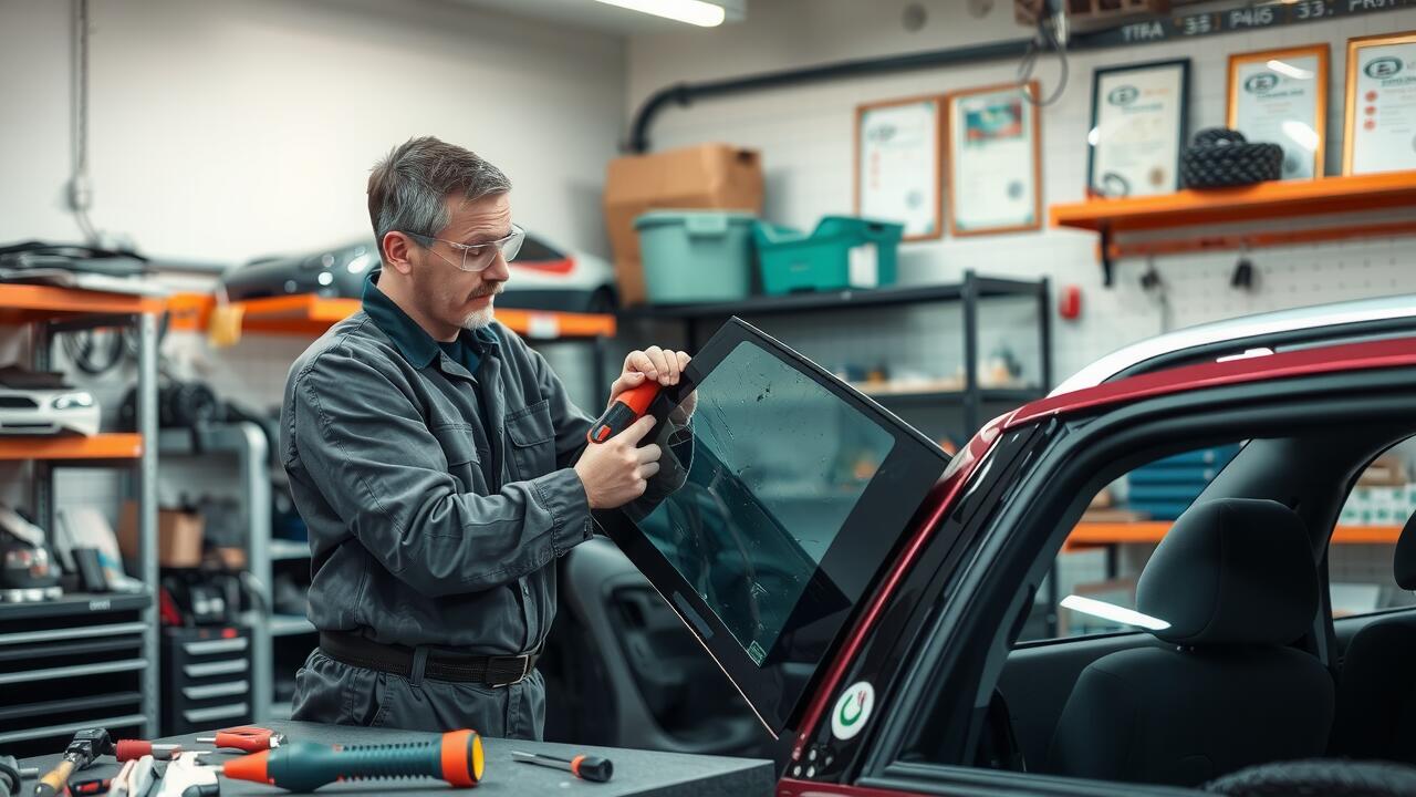 Can you drive with broken rear glass?