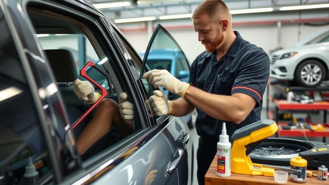 Can you put plastic on a car window?