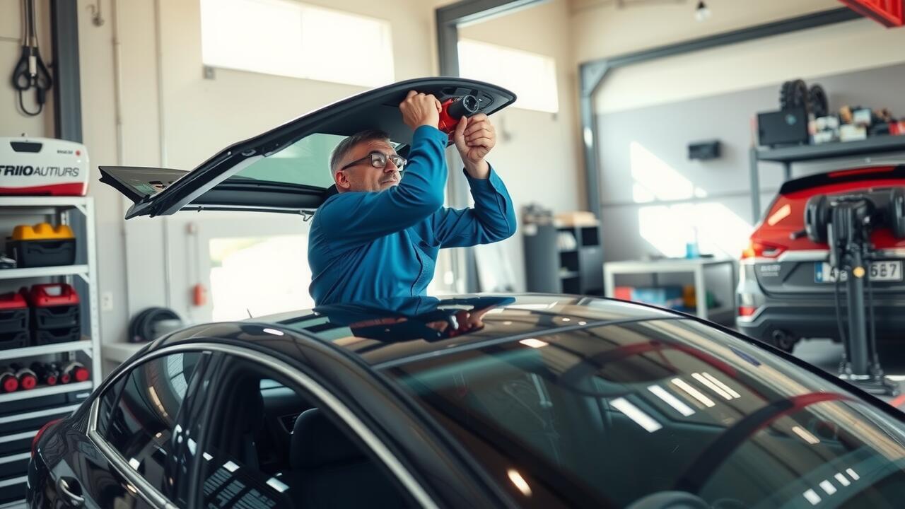How do you permanently seal a leaking sunroof?