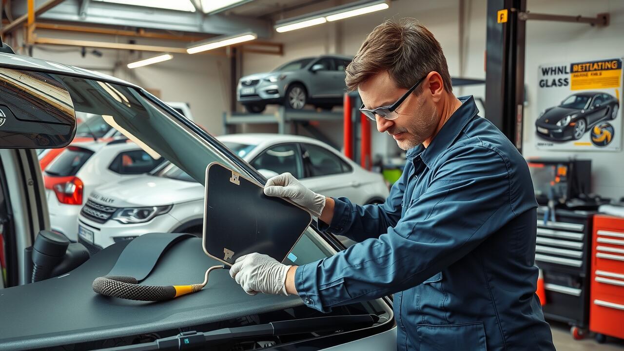 How do you stop a cracked windshield from spreading?