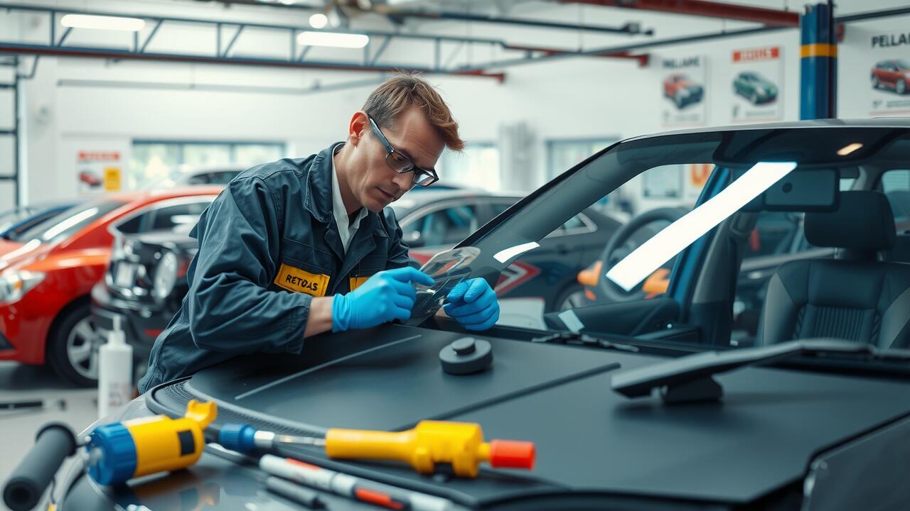 How to fix a crack in a windscreen?