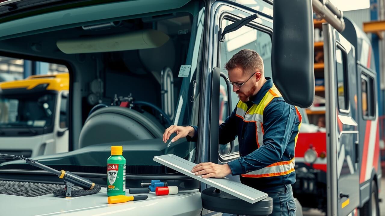 How to prepare your truck for a windscreen repair appointment