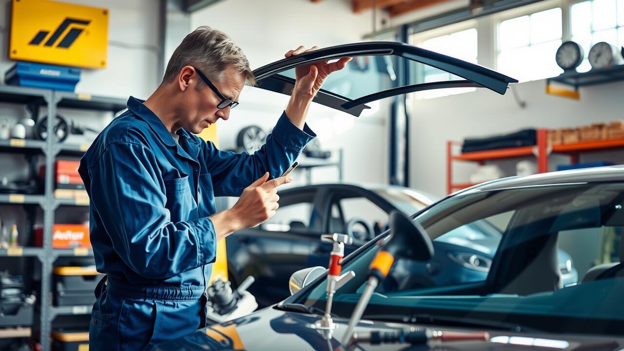 How to reinforce a leaky sunroof