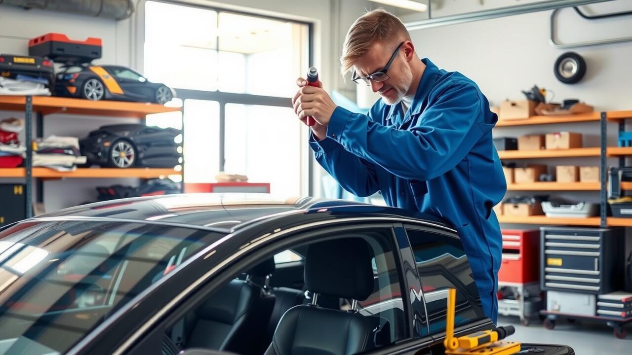 How to temporarily fix a broken sunroof?