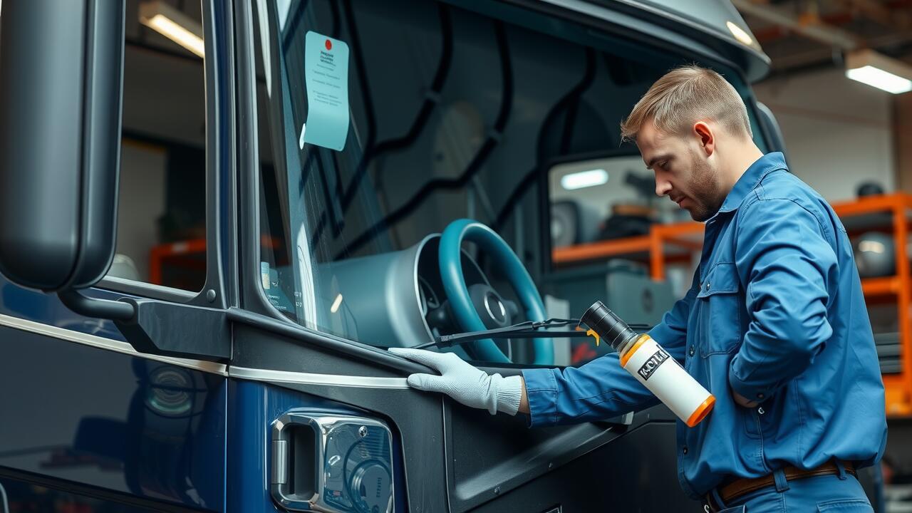 How weather conditions affect truck windscreen damage