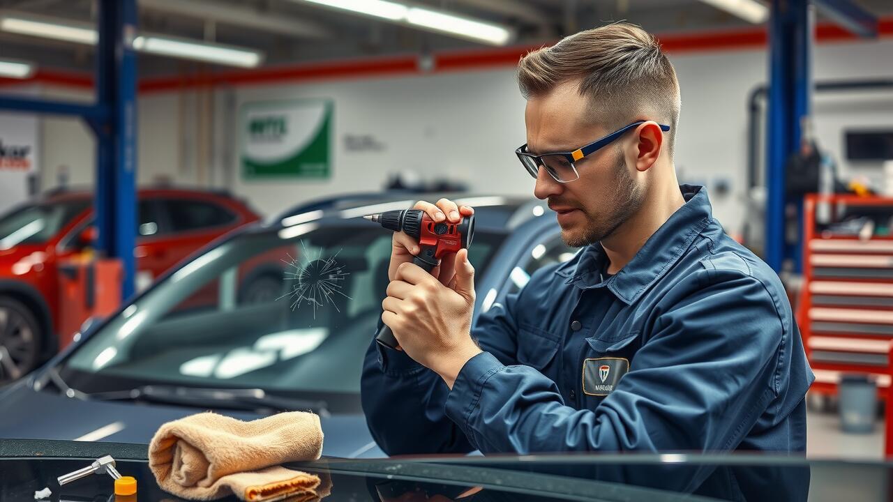 Is it better to repair or replace a windshield chip?