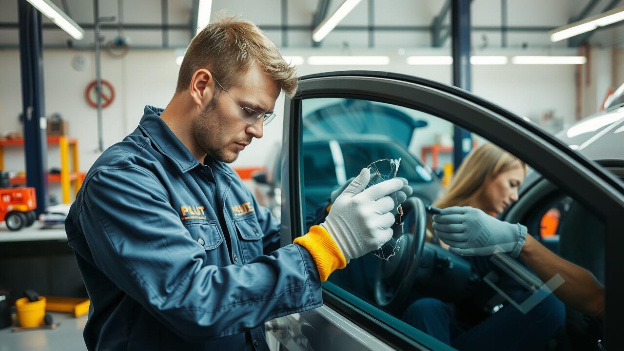 Is it illegal to drive with a broken side window in Australia?