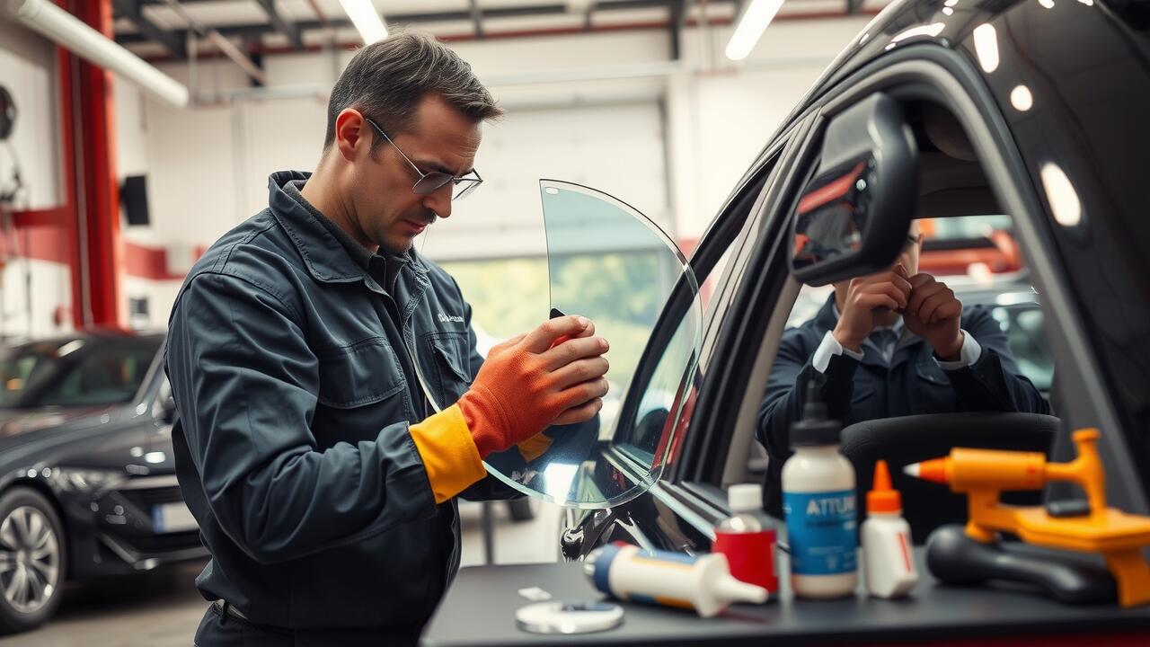 Is it illegal to drive with a broken side window near?