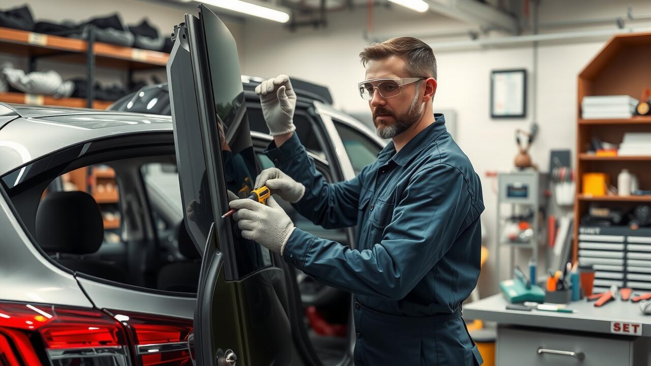 What happens if the rear window is not properly replaced?