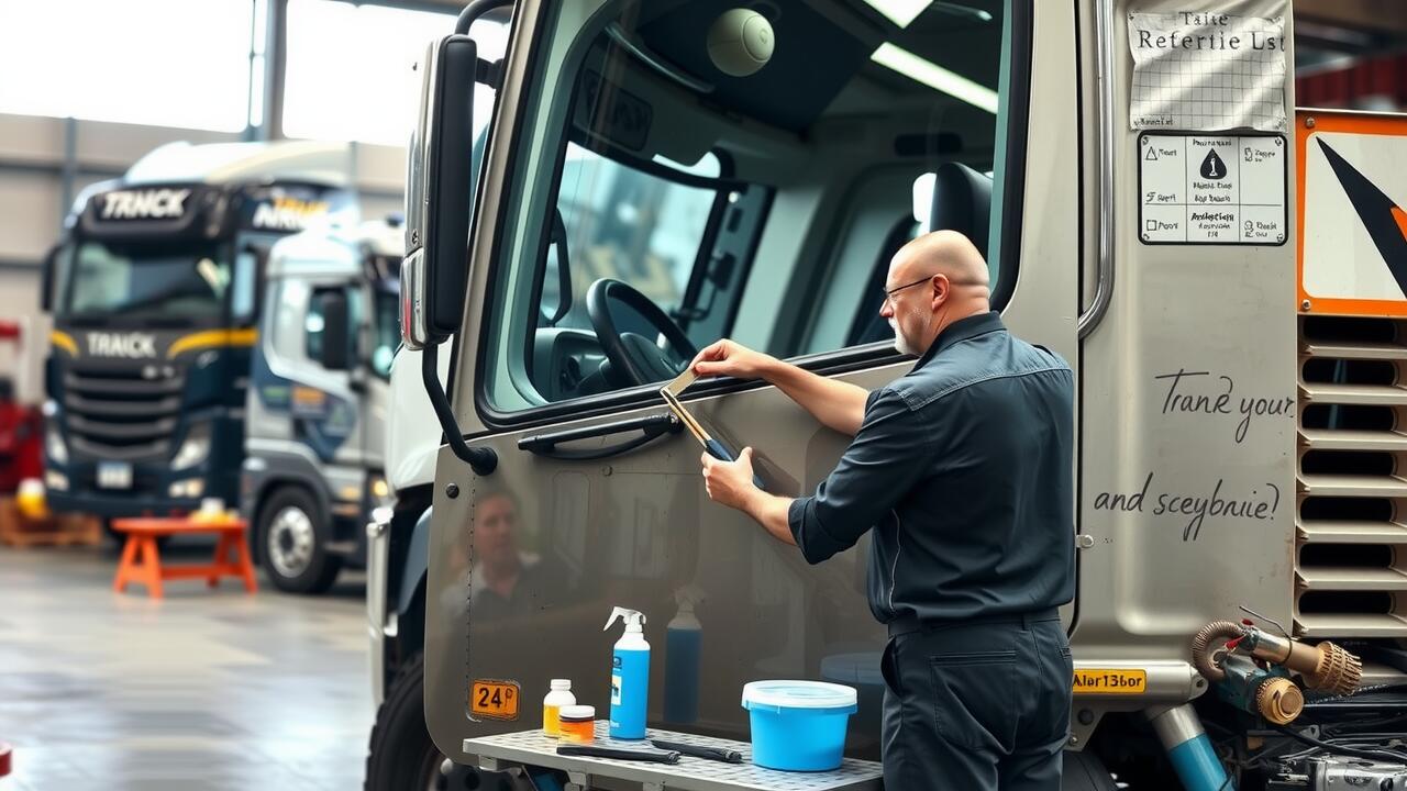 What happens if you ignore a chipped windscreen on your truck?