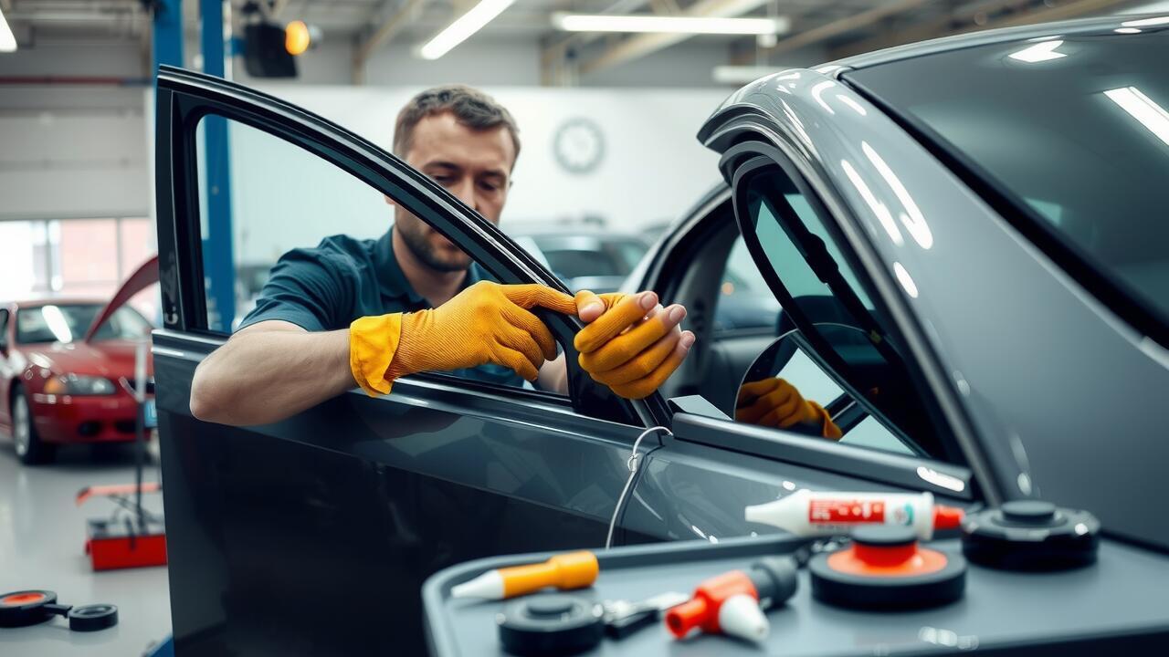 What is the side window of a car called?