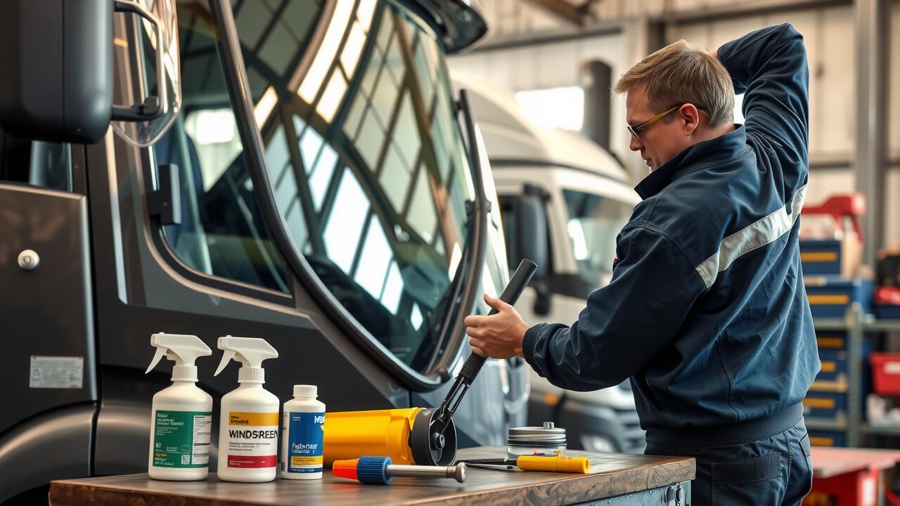 What to expect during a truck windscreen repair process