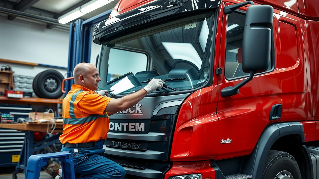 Why should you get a professional assessment for your truck's windscreen?